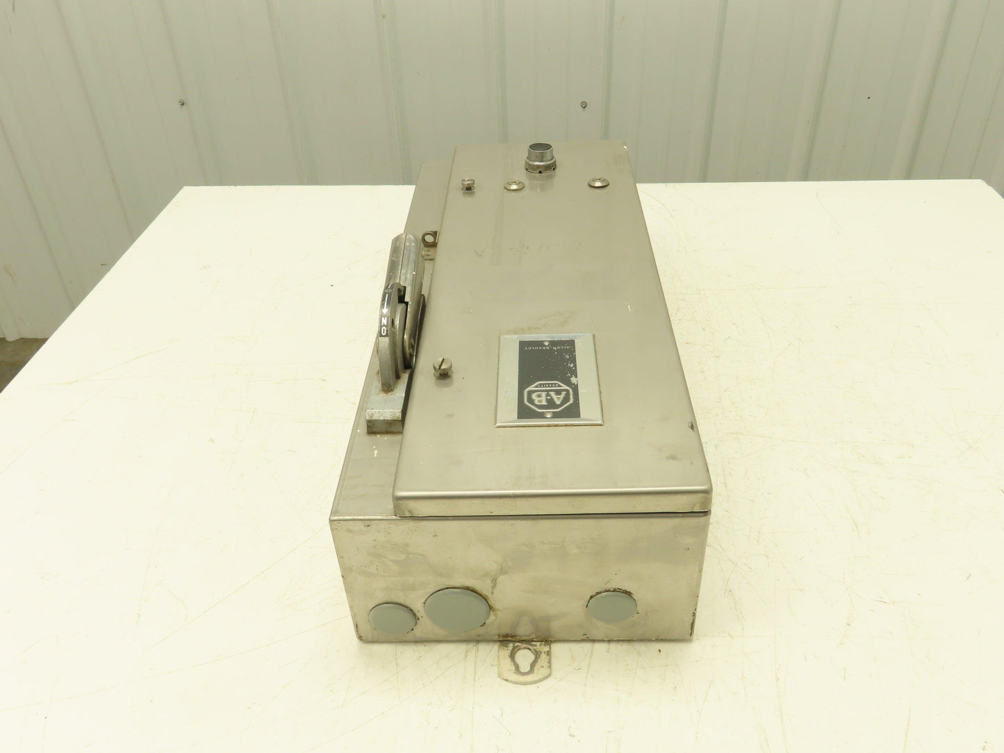 Allen Bradley 712 Sz 1 Combination Starter 10Hp Non-Fusible Stainless Disconnect
