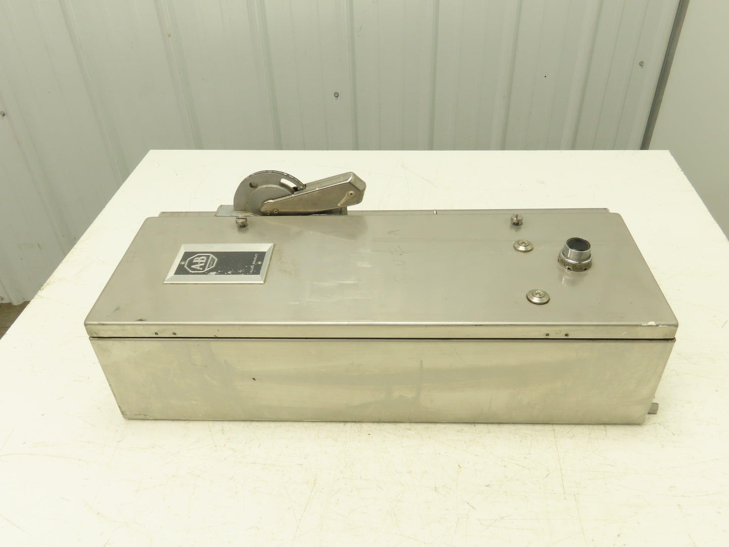 Allen Bradley 712 Sz 1 Combination Starter 10Hp Non-Fusible Stainless Disconnect