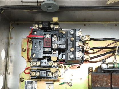 Allen Bradley 712 Sz 1 Combination Starter 10Hp Non-Fusible Stainless Disconnect