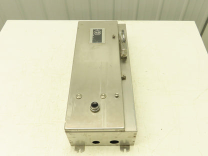 Allen Bradley 712 Sz 1 Combination Starter 10Hp Non-Fusible Stainless Disconnect
