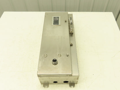 Allen Bradley 712 Sz 1 Combination Starter 10Hp Non-Fusible Stainless Disconnect