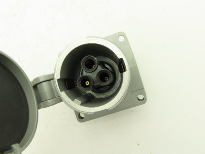 Hubbell HBL360RS2W Pin Sleave Receptacle 2 Pole 3 Wire 60A 600V