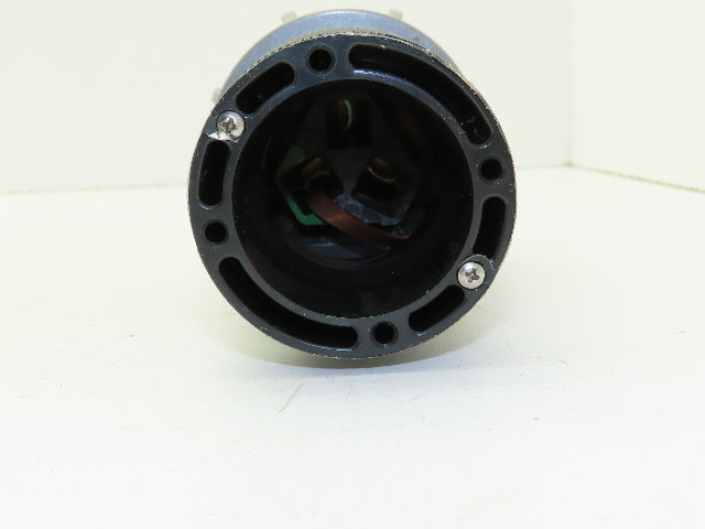 Hubbell HBL360PS2W Pin Sleeve Male Plug 2P3W 600V 60 Amp 2 Pole 3 Wire