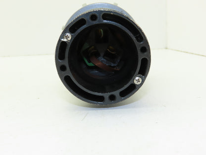 Hubbell HBL360PS2W Pin Sleeve Male Plug 2P3W 600V 60 Amp 2 Pole 3 Wire