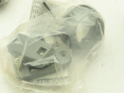 Hubbell HBL360PS2W Pin Sleeve Male Plug 2P3W 600V 60 Amp 2 Pole 3 Wire