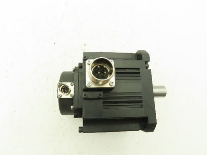 Mitsubishi HF104S AC Servo Motor 1kW 3000 RPM A48 Encoder 125V 5.3A 3PH