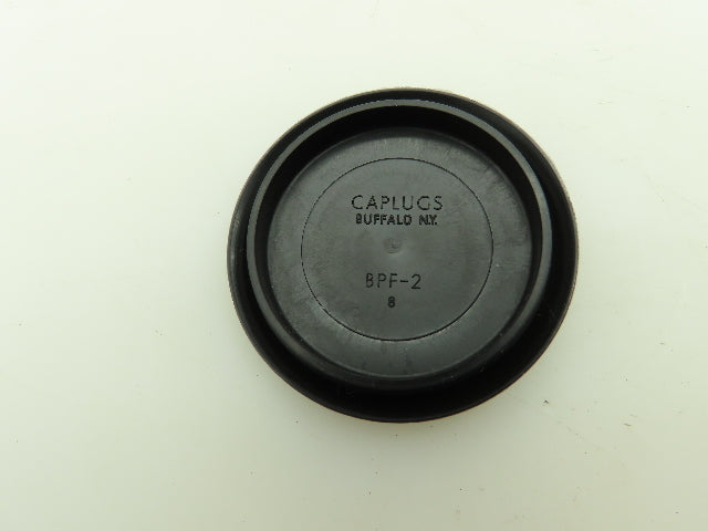 Caplug SI419 Black Polyethylene Cap Plug 2-1/2" ID Flat Hole Cover Lot of 49