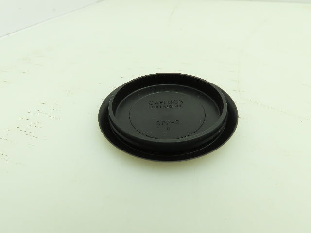 Caplug SI419 Black Polyethylene Cap Plug 2-1/2" ID Flat Hole Cover Lot of 49