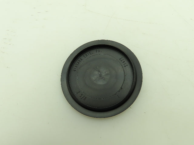 Caplug BPF-472 Black Polyethylene Cap Plug 2-5/8" ID Flat Hole Cover Lot of 24