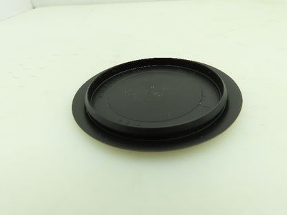 Caplug BPF-472 Black Polyethylene Cap Plug 2-5/8" ID Flat Hole Cover Lot of 24