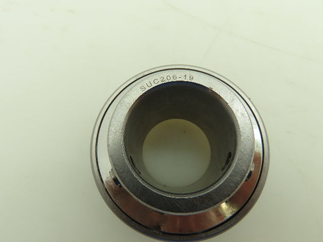 SUC206-19 SST Stainless Steel Insert Bearing 1-3/8" ID 2-7/16" OD