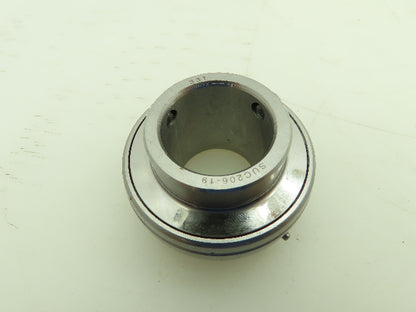 SUC206-19 SST Stainless Steel Insert Bearing 1-3/8" ID 2-7/16" OD