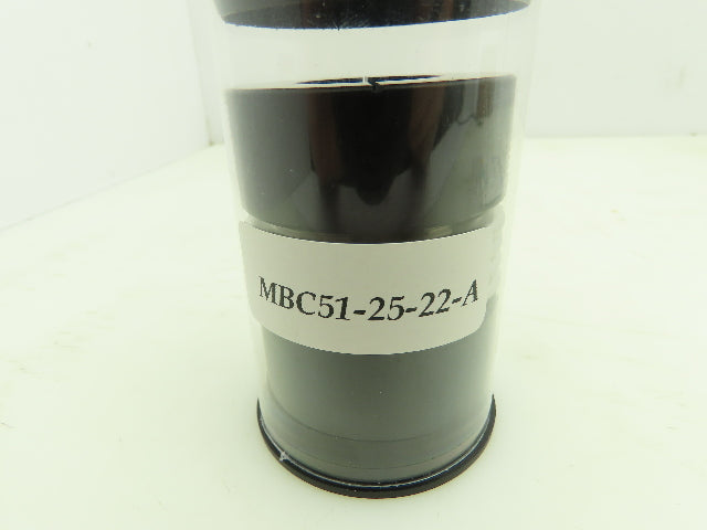 Ruland MBC51-25-22-A Aluminum Clamp Style Bellows Coupling 25x22mm Bore