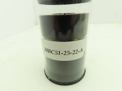 Ruland MBC51-25-22-A Aluminum Clamp Style Bellows Coupling 25x22mm Bore