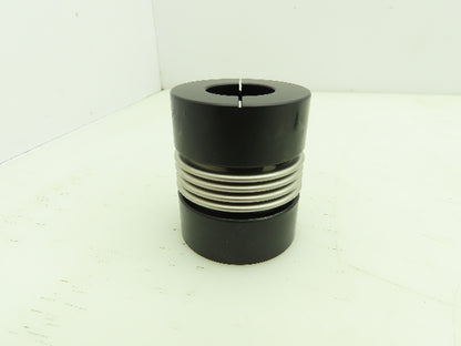 Ruland MBC51-25-22-A Aluminum Clamp Style Bellows Coupling 25x22mm Bore
