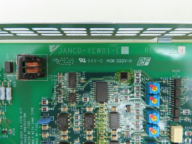 Yaskawa JANCD-YEW01-E Robot Servo Analog Interface Control Board Rev A01