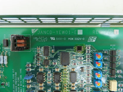 Yaskawa JANCD-YEW01-E Robot Servo Analog Interface Control Board Rev A01