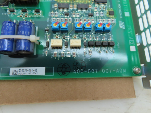 Yaskawa JANCD-YEW01-E Robot Servo Analog Interface Control Board Rev A01