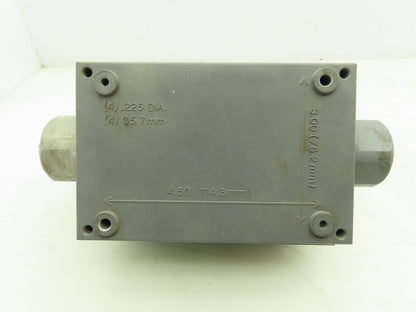 Allen Bradley 800R-2HW4R Pushbutton Control Station 4X Haz Loc Sealed Enclosure