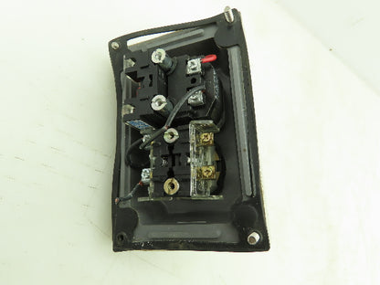 Allen Bradley 800R-2HW4R Pushbutton Control Station 4X Haz Loc Sealed Enclosure