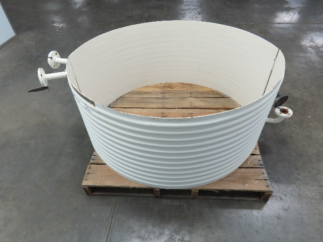 Tranter Heat Exchanger 48" Pipe Heater Chiller Steel Transfer Plate Set