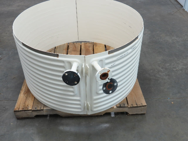 Tranter Heat Exchanger 48" Pipe Heater Chiller Steel Transfer Plate Set