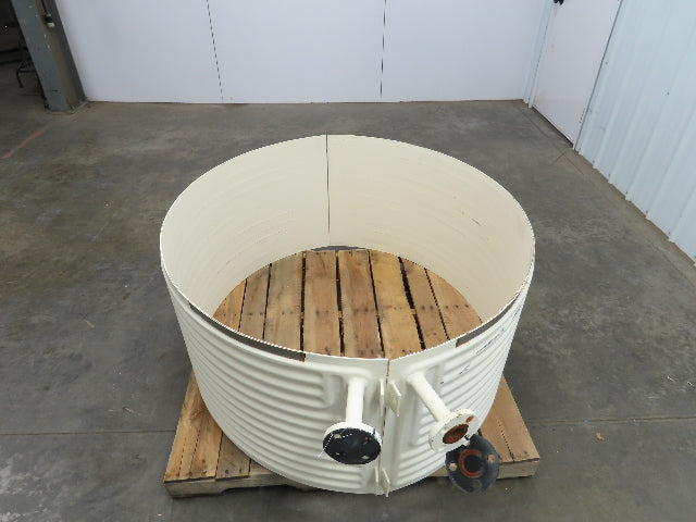 Tranter Heat Exchanger 48" Pipe Heater Chiller Steel Transfer Plate Set