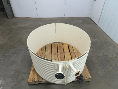 Tranter Heat Exchanger 48" Pipe Heater Chiller Steel Transfer Plate Set
