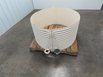 Tranter Heat Exchanger 48" Pipe Heater Chiller Steel Transfer Plate Set