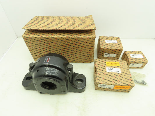 Rexnord PLB6931R Pillow Block Bearing Split Housing 1-15/16" Bore 2-Bolt Base