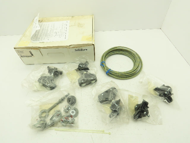Aero Motive 2RJ85 Pow-R-Tag Festooning Kit Wire Rope 1/4" Cable 25' Wire Trolley