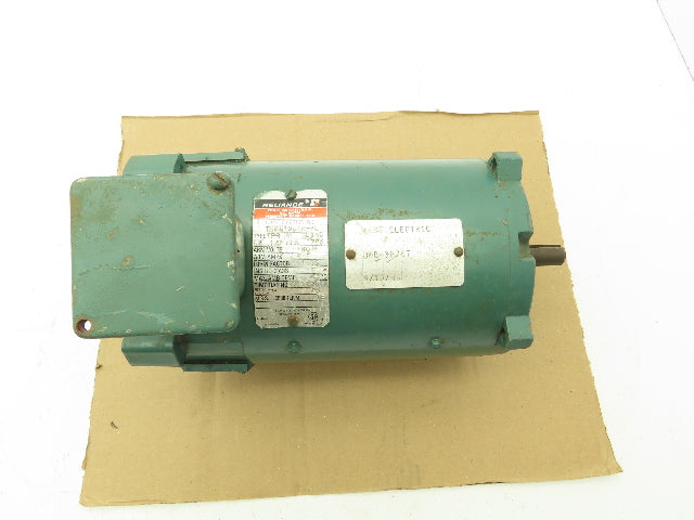 Reliance T56H1041NPL DC Electric Motor 1/2HP 1725RPM 180V 2.5A EC56C Frame