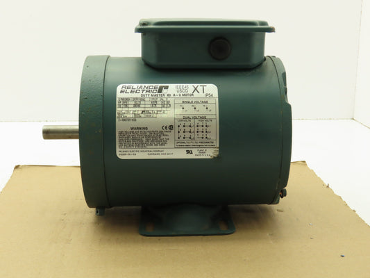 Reliance IEEE45 USCG XT Electric AC Motor  1/2 HP 1725 RPM 230/460V 3 PH FB56C