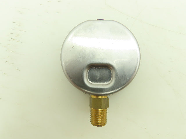 Air Tech LF25S-1 Vacuum Pressure Gauge 30inHg 2-1/2" Oil Filled 1/4" Lot of 5