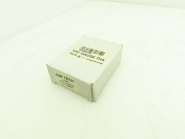 Air Tech LF25S-1 Vacuum Pressure Gauge 30inHg 2-1/2" Oil Filled 1/4" Lot of 5