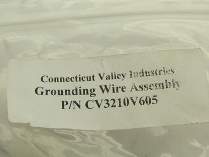 CVI CV3210V605 Coiled Grounding Wire Assy Hand Clamp/Alligator Clamp/Terminal