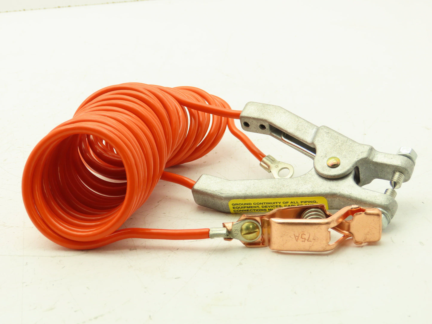 CVI CV3210V605 Coiled Grounding Wire Assy Hand Clamp/Alligator Clamp/Terminal