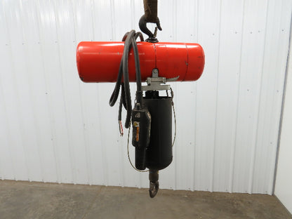 CM Lodestar Model A2 Electric Chain Hoist 1/8 Ton 250lb 11' Lift 32 FPM 3PH 460V
