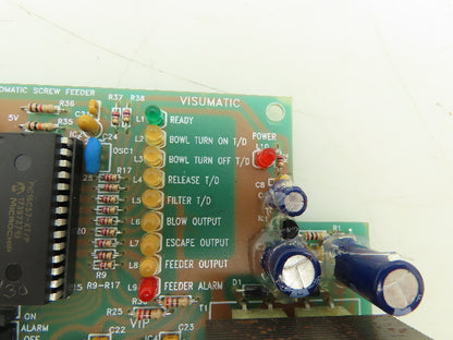Visumatic 6095V.1 Microcontroller Based Automatic Screw Feeder Circuit Board