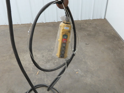 David Round M55W-1-40-17 1/2Ton 1000lb Electric Cable Hoist 40' Lift 17' FPM 3Ph