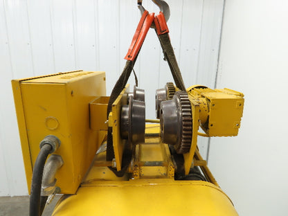 David Round M55W-1-40-17 1/2Ton 1000lb Electric Cable Hoist 40' Lift 17' FPM 3Ph
