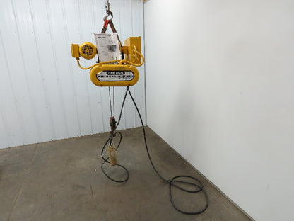 David Round M55W-1-40-17 1/2Ton 1000lb Electric Cable Hoist 40' Lift 17' FPM 3Ph