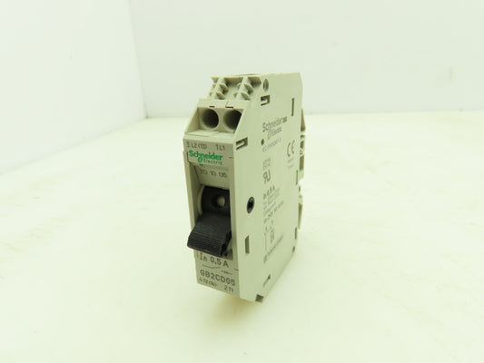 Schneider Electric GB2CD05 Circuit Breaker 0.5A Thermal Magnetic TeSys