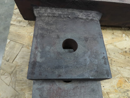 Heavy Duty Steel 18" Square Machine Leveling Mounting Blocks & Shims Set of 4