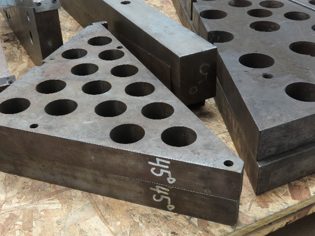 Heavy Duty Steel Tilt Wedge Plate Angle Block Milling Machine Workholding Tools