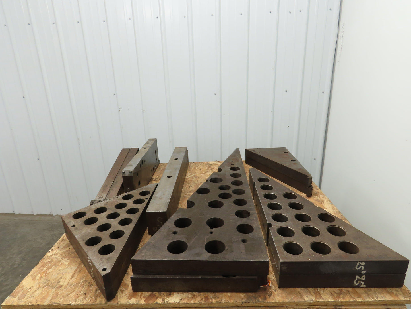 Heavy Duty Steel Tilt Wedge Plate Angle Block Milling Machine Workholding Tools