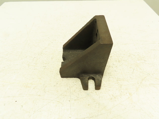 Machining Angle Plate Steel End Block Round Holes 5"x 6.25"x 5.75"