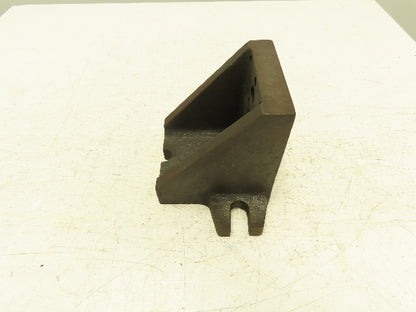 Machining Angle Plate Steel End Block Round Holes 5"x 6.25"x 5.75"