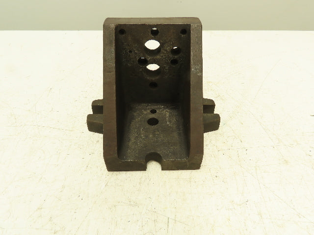 Machining Angle Plate Steel End Block Round Holes 5"x 6.25"x 5.75"