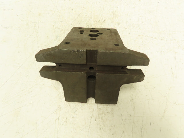 Machining Angle Plate Steel End Block Round Holes 5"x 6.25"x 5.75"